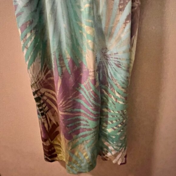 Maggy London Womens Floral Maxi Summer Halter Dress Size 6 - Picture 12 of 13